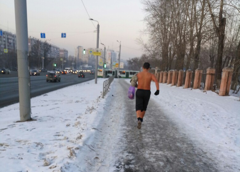 Фото Мужика Зимой