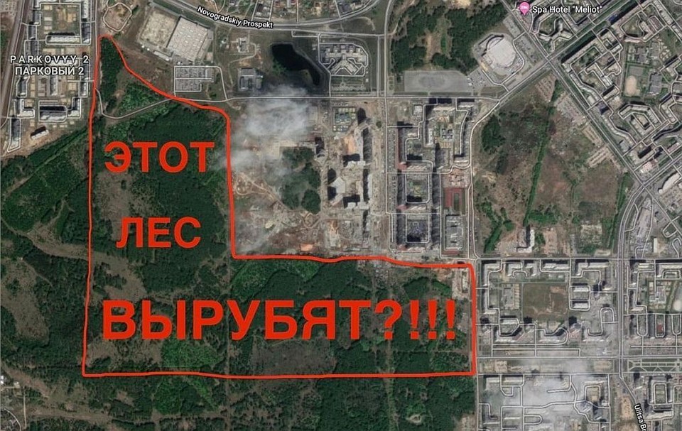 План застройки академ риверсайд